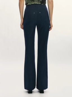 Брюки клеш с денимным эффектом / Zarina