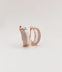 Серьги с керамикой - Vel vett фото 3