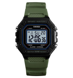 Часы наручные Skmei мужские электронные 1496army-green