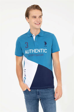 U. S. Polo Assn Мужская футболка-поло Petrol - U.s. polo assn фото 11