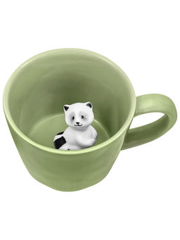 Кружка 300 мл 14*10*7,5 см "Енот" с фигуркой внутри, фарфор