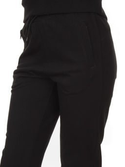 NOE07 BLACK Костюм спортивный женский (хлопок 90%, полиэстер 10%) - Fashion фото 7