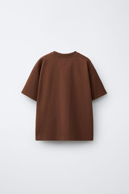 CAMISETA LISA / Marr?n vigor? - Zara фото 2