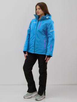 Куртка горнолыжная Chunmai 01_1Gl женская голубая утеплитель 480-580 г/м² фото 12