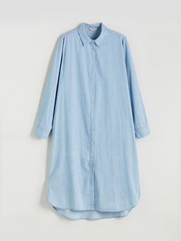 G?mlek Yaka Kad?n Jean Tunik