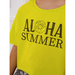 Комплект футболка кулирка, лосины кулирка с лайкрой 7032100101 - Youlala фото 6