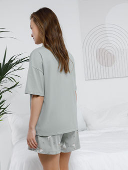 МП 20143/оливковый 5904 Н110 пижама жен