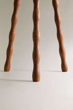 ELM WOOD STOOL - Zara фото 5