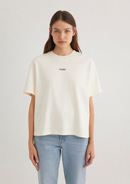 Mavi Logo Bask?l? Beyaz Tisort  фото 3