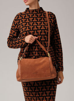 Сумка Deboro 31066 коричневый камень