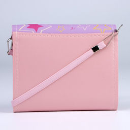 Сумка детская для девочки Корги, на клапане, розовая - NAZAMOK KIDS фото 2