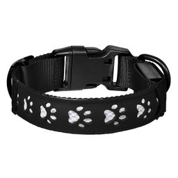 ВИА Светодиодный ошейник "Нокко", чёрный, размер S, 2,5x40см 88кит09