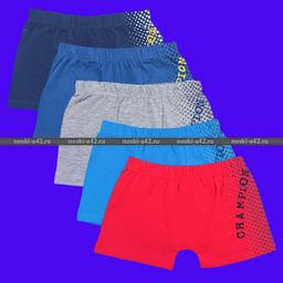 Цена за 5 шт. Боксеры для мальчиков Турция арт. 41383 5 (8-9 лет) - For you фото 2