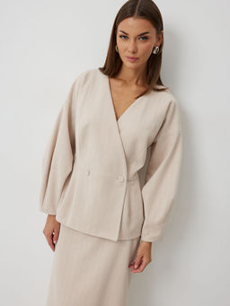 Жакет VN Fashion 1048 бежевый