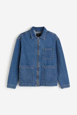 Sobrecamisa en denim Regular Fit