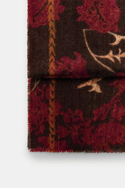 FLORAL PRINT SCARF - Zara фото 3