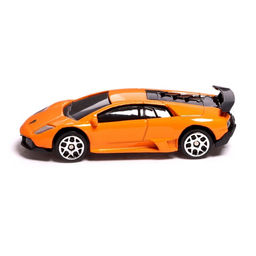 Машина металлическая LAMBORGHINI MURCIELAGO LP 670-4 SV, 1:64, цвет оранжевый - АвтоГрад фото 2
