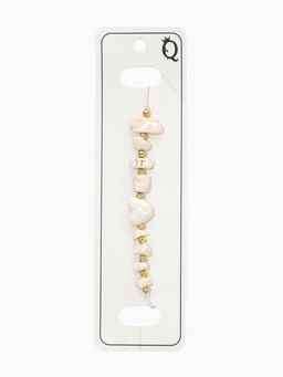 Цена за 3 шт. Браслет-оберег «На любовь» крошка, цвет белый