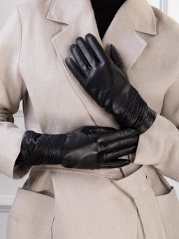 Перчатки женские 100% ш IS595 black