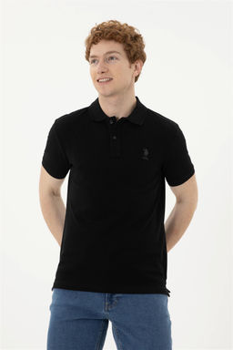 Мужская черная базовая футболка Неожиданная скидка в корзине - U.s. polo assn фото 3