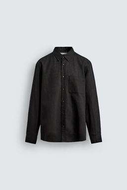 CAMISA REGULAR FIT BOLSILLOS / Lima claro - Zara фото 9
