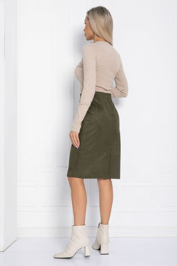 Юбка Ребекка (хаки) Ю12283-25 - Lt collection фото 2