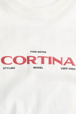 Camiseta oversize con motivo estampado - H&m фото 9