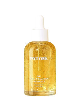 24K Gold Collagen Ampoule Moisturizer The Skin - Увлажняющая сыворотка с золотом и коллагеном, 50 мл