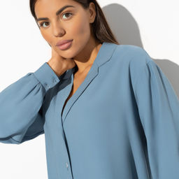 Блуза свободного силуэта Очарование любви (chic) - Charutti фото 3