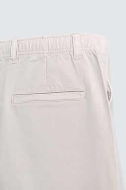 STRAIGHT-LEG TWILL TROUSERS - Zara фото 9