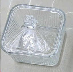 Сахарница квадратная / F-236 /уп 72/