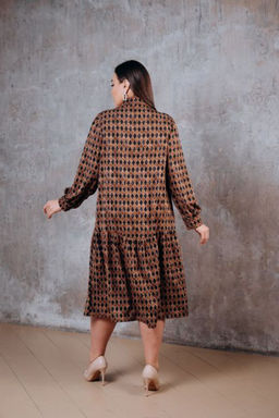 Платье Luxury Moda 1377 коричневый