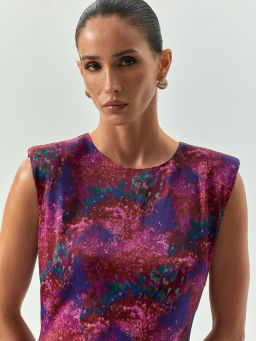 EMKA / Платье-футляр миди с разрезом  фото 4