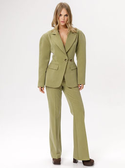 Жакет Pirs 6573 оливковый