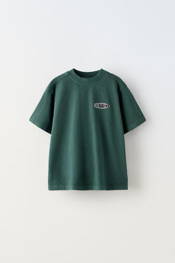 GARMENT DYE T-SHIRT VE BERMUDA SORT TAKIM - Zara фото 13