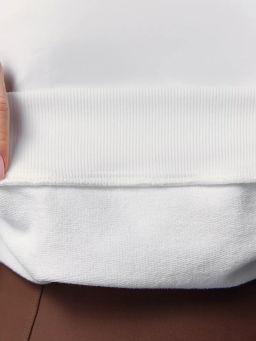 Свитшот-поло объемного силуэта - NEVERLATE фото 4