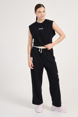 Майка трикотажная Черный