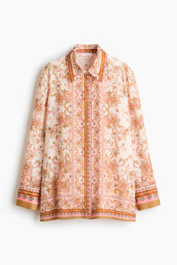Camisa estampada en lyocell