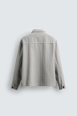 HERRINGBONE BOXY FIT OVERSHIRT - Zara фото 8