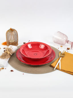 Тарелка суповая SCARLET 21см - Domenik фото 7