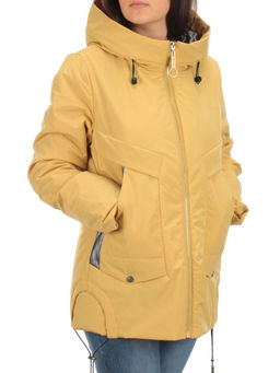 H9266 YELLOW Куртка демисезонная женская (100 гр. синтепон)
