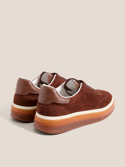 Женские кеды MAISON DAVID Артикул 4736891, каштановый