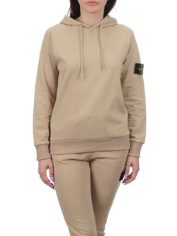 E102 BEIGE Костюм спортивный женский (хлопок 90%, полиэстер 10%)
