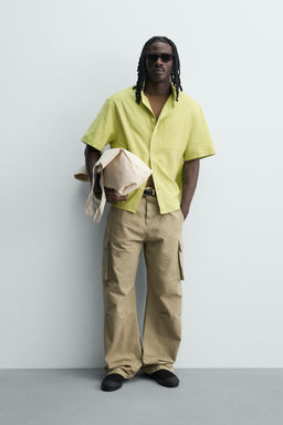 CAMISA RELAXED FIT ALGOD?N - VISCOSA / Lima