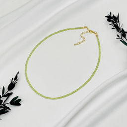 Колье из Хризолита 38 см +