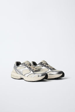 MESH SPORTS TRAINERS - Zara фото 10