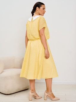 Комплект,сарафан и блузка MR029SS3 yellow - Maxroses фото 3