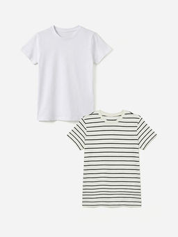 Bisiklet Yaka K?z ?ocuk Ti??rt 2li