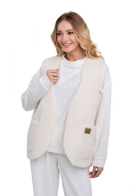 Жилет 3 в 1 (носи, как: домашний жилет / меховую подкладку / верхний слой одежды)