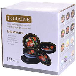 30675 Набор стеклянной посуды 19 пр LR (х2) - Mayer&boch фото 4